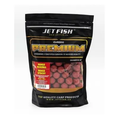 Jet fish boilie premium clasicc 700 g 20 mm - mango meruňka