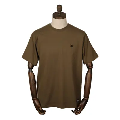 Thinking anglers tričko olive t-shirt - l