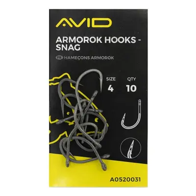 Avid carp háčky armorok hooks snag - 2