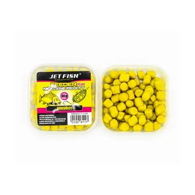 Jet fish fluo měkčené pelety 40 g - kukuřice