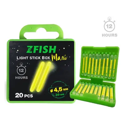 Zfish chemické světlo box 20 ks - 4,5x39 mm