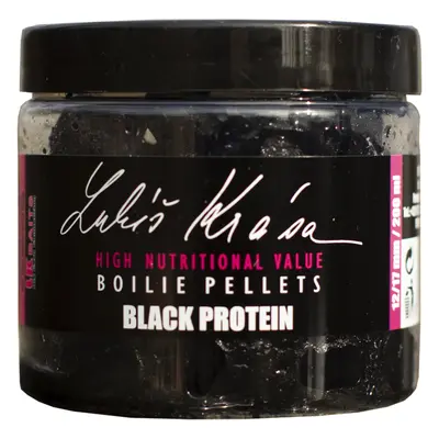 Lk baits lukáš krása boilies pellet 12-17 mm 200 ml - black protein