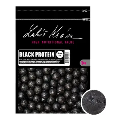 Lk baits boilie lukáš krása black protein-1 kg 20 mm