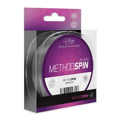 Fin vlasec method spin šedá 200 m-průměr 0,14 mm / nosnost 4 lb