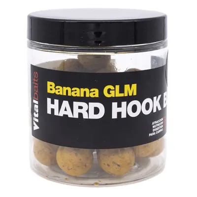 Vitalbaits boilies hard hook bait banana glm 100 g - 24 mm