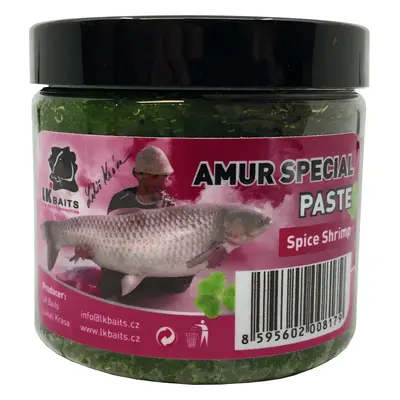 Lk baits boilie paste amur special spice shrimp 200 ml