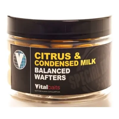 Vitalbaits wafters citrus & condensed milk yellow 80 g - 18 mm