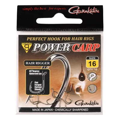 Gamakatsu háčky power carp hair rigger - 10