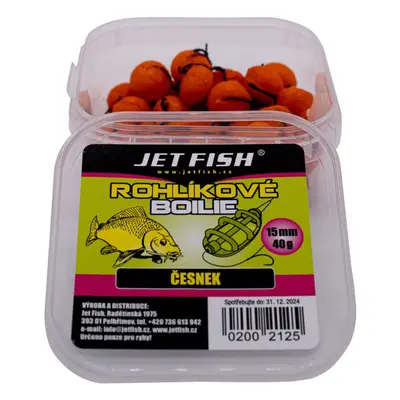 Jet fish rohlíkové boilie 40 g - česnek