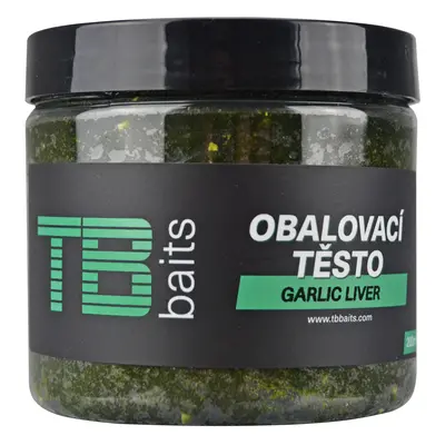 Tb baits obalovací pasta garlic liver 200 ml