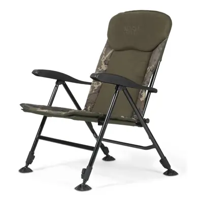 Nash křeslo bank life reclining chair camo