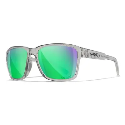 Wiley x polarizační brýle trek captivate polarized green mirror amber gloss crystal light grey