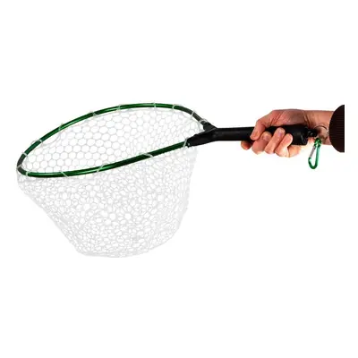 Snowbee podběrák s gumovou síťkou a magnetem rubber mesh hand trout net medium