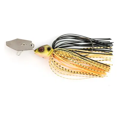 Fox rage třpytka chatterbait bladed jig black and gold - 12 g