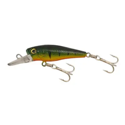 Kamasaki wobler perch 3 olejovo zelená-žluto-červená 4,5 cm 3,5 g