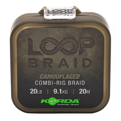 Korda návazcová šňůrka loop braid 20 lb