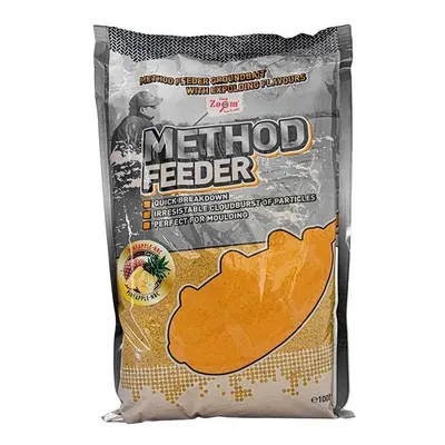 Carp zoom krmítková směs method feeder groundbaits 1 kg - ananas nbc