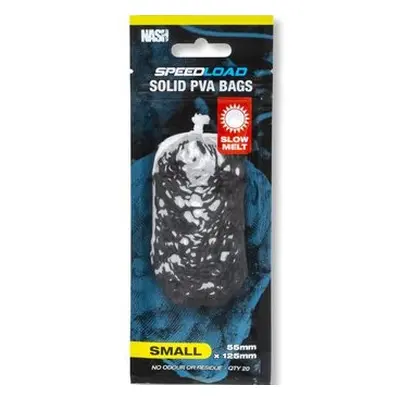 Nash pva sáčky speedload solid pva bags slow melt - small