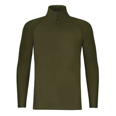 Korda triko kool upf zip jersey dark olive - xxl