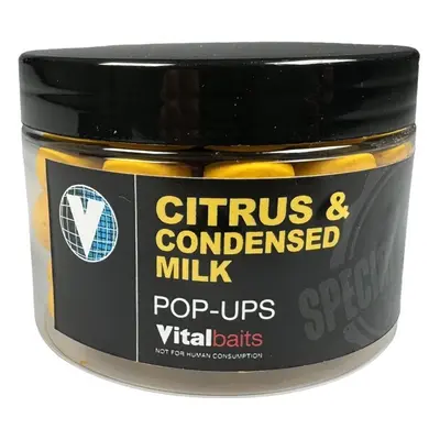 Vitalbaits pop-up citrus & condensed milk yellow - 14 mm