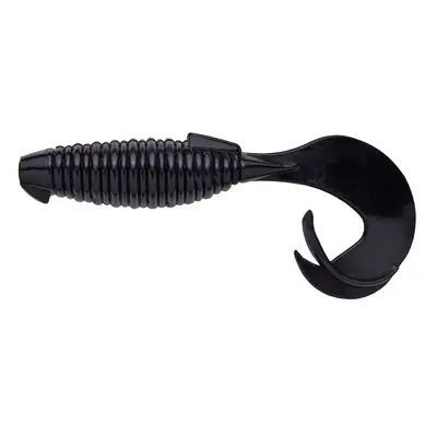 Keitech gumová nástraha flapper grub black - 4" 10,2 cm 6,5 g 7 ks