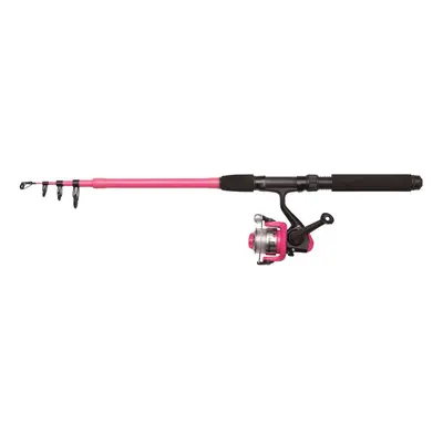 Kinetic prut little viking tele combo fuchsia 1,65 m 4-21 g + naviják spin 100-fd