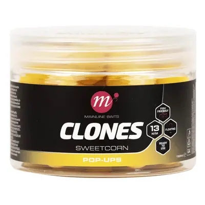 Mainline plovoucí boilies clones pop ups 13 mm 150 ml sweetcorn