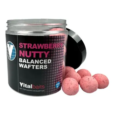 Vitalbaits wafters strawberry nutty 100 g - 14 mm