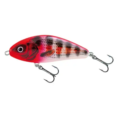 Salmo wobler fatso floating holo red head striper 10 cm