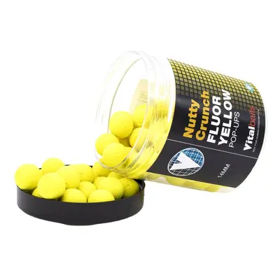 Vitalbaits pop-up nutty crunch fluor yellow 80 g - 18 mm