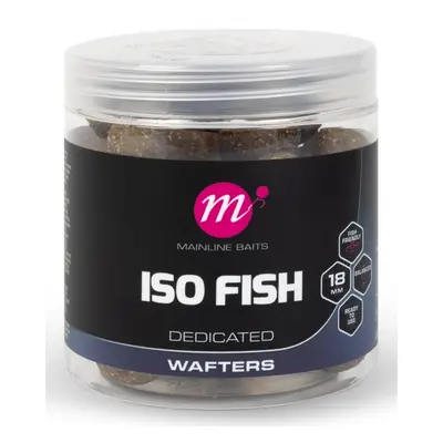 Mainline vyvážené boilie wafters iso fish - 18 mm 250 ml