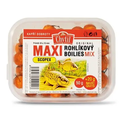 Chytil rohlíkové boilie maxi 20 mm 60 g-scopex