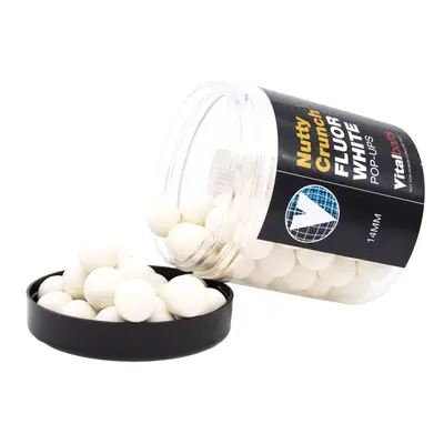 Vitalbaits pop-up nutty crunch fluor white 80 g - 14 mm