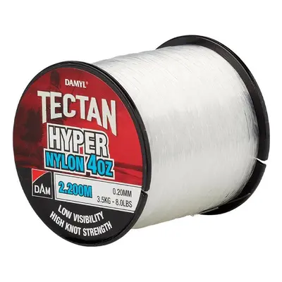 Dam vlasec damyl tectan hyper 4oz čirá - 0,25 mm 5,4 kg 1600 m