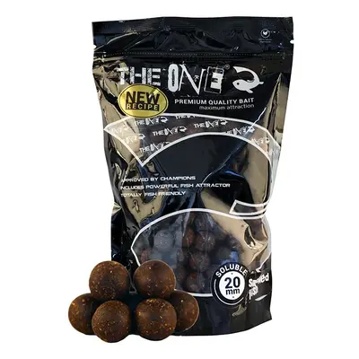 The one boilies rozpustné black soluble chobotnice švestka 1kg - 20 mm