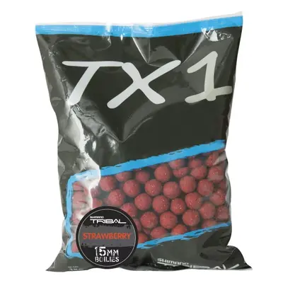 Shimano boilie tx1 strawberry - 1 kg 20 mm