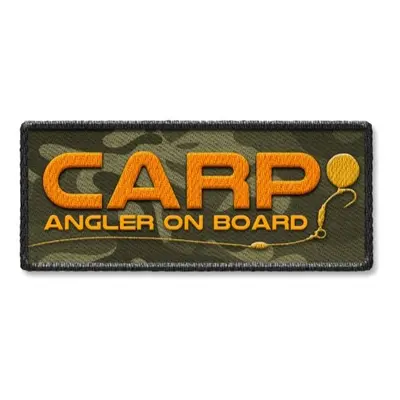 4anglersdesign samolepka 73 carp angler on board