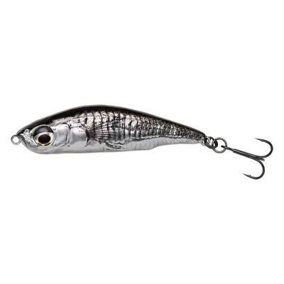 Savage gear wobler 3d sticklebait pencil sinking black silver - 7,5 cm 17 g