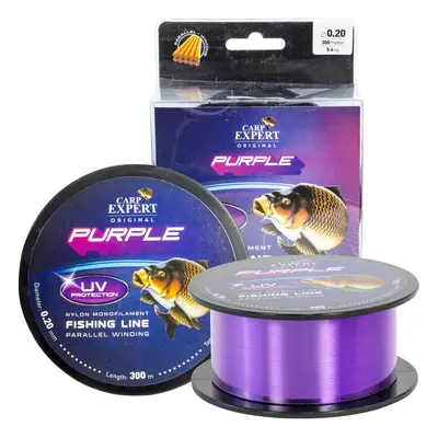 Carp expert vlasec uv fialový 1000 m - 0,30 mm 12,5 kg