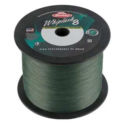 Berkley splétaná šňůra whiplash 8 green metráž - 0,18 mm 23,3 kg