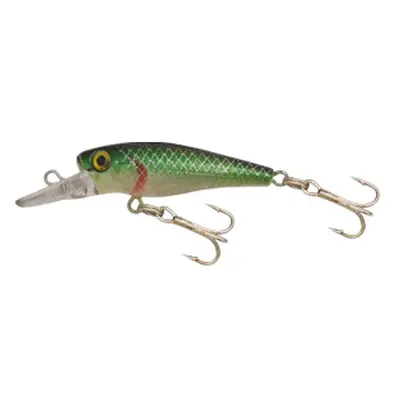 Kamasaki wobler perch 3 zelená-stříbrná 4,5 cm 3,5 g