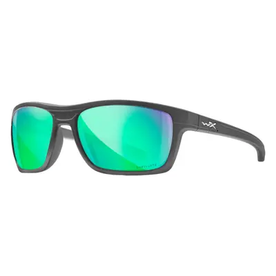 Wiley x polarizační brýle kingpin captivate polarized green mirror amber matte graphite