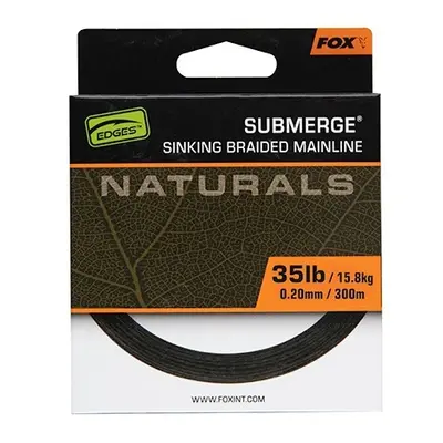 Fox splétaná šňůra naturals submerge braid 300 m - 0,25 mm 20,4 kg