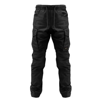 Kumu lehké kalhoty utility cargos černé - xl