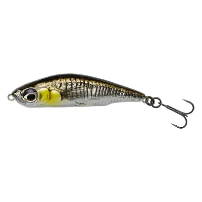 Savage gear wobler 3d sticklebait pencil sinking ayu green silver - 7,5 cm 17 g