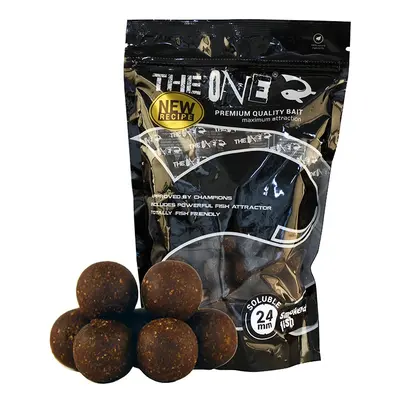 The one boilies rozpustné black soluble chobotnice švestka 1kg - 24 mm