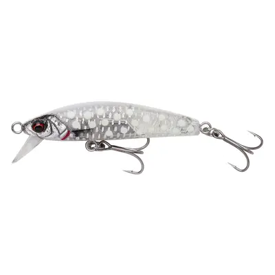 Savage gear wobler gravity minnow fast sinking crystal white glow 5 cm 8 g