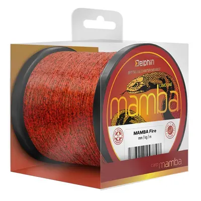 Delphin vlasec mamba carp fire - 0,34 mm 8,1 kg 300 m