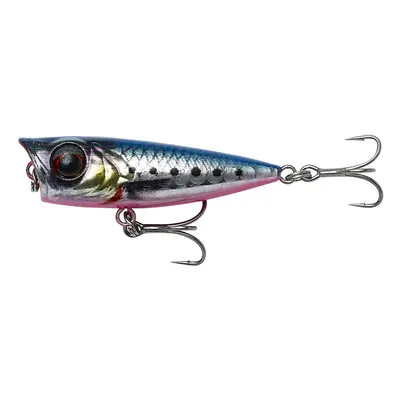 Savage gear wobler 3d minnow popper pink belly sardine php - 4,3 cm 4 g