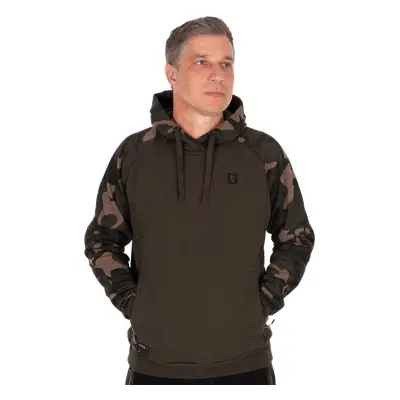 Fox mikina khaki/camo pullover premium hoodie - xxl